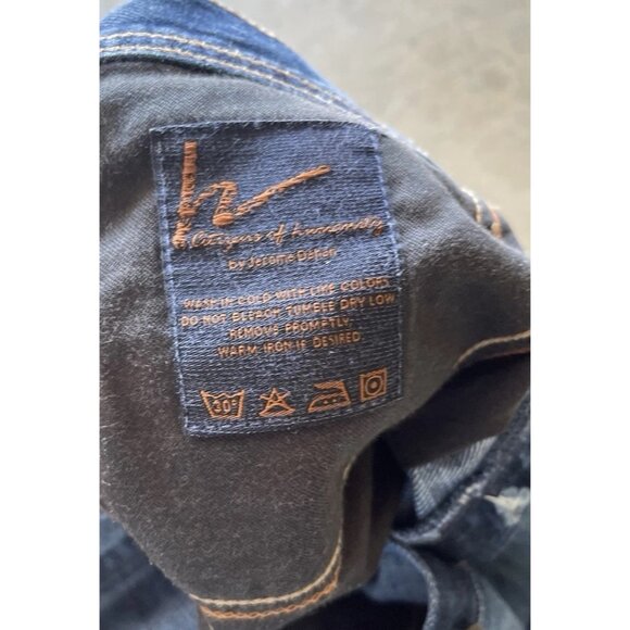 Vintage Citizens of Humanity Women’s Sz 30 Evans Relaxed Button 606 Jeans USA - Picture 16 of 16